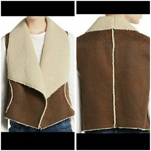 C & C California Faux Shearling Vest